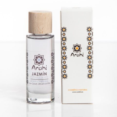 Aceite de Jazmín con aceite de Oliva virgen extra