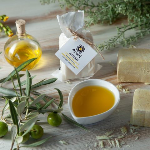 Jabón Solido Aceite de Oliva con Argán
